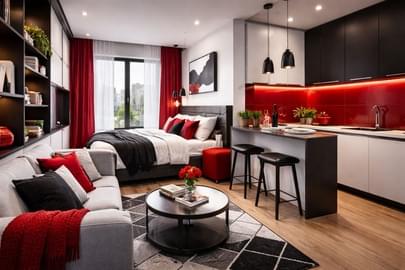 В каких мегаполисах самые маленькие однокомнатные квартиры в новостройках